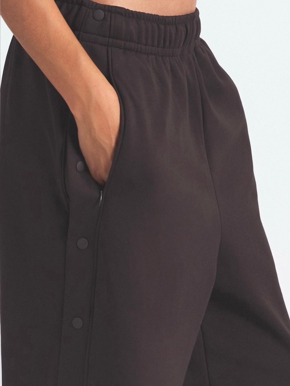 NikeSKIMS Matte Tricot Side-Snap Pants Size Small - Picture 6 of 11
